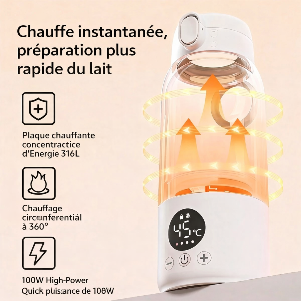 Chauffe-biberon portable 500 ml