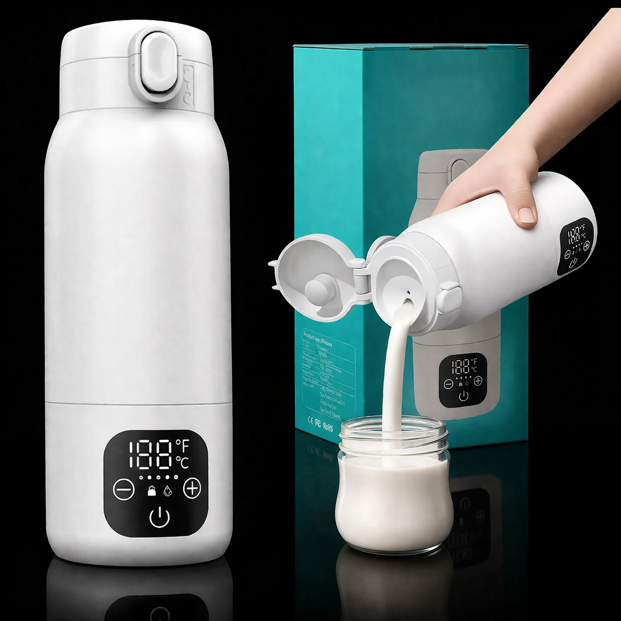 Chauffe-biberon portable 500 ml