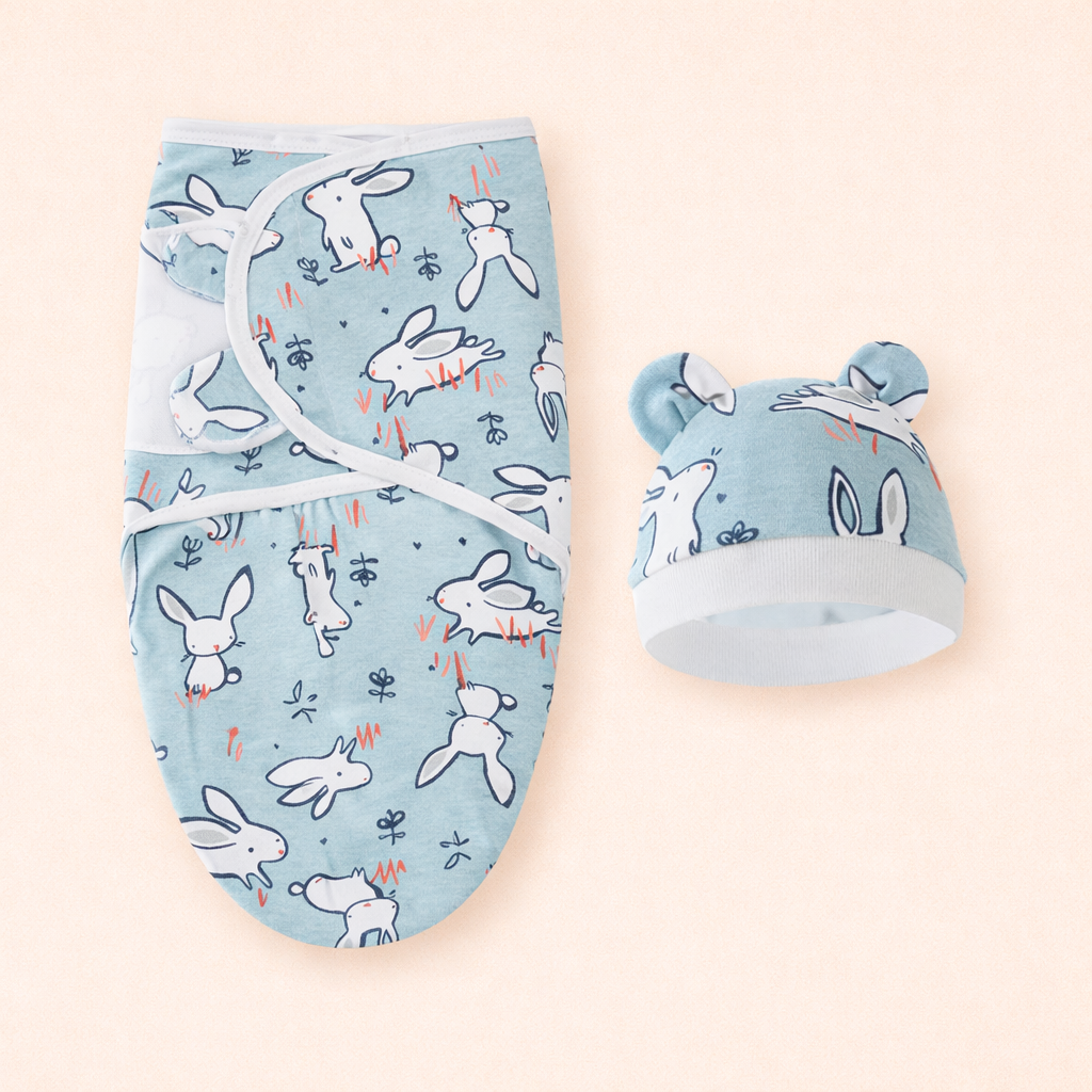 Couverture d’emmaillotage 100% coton