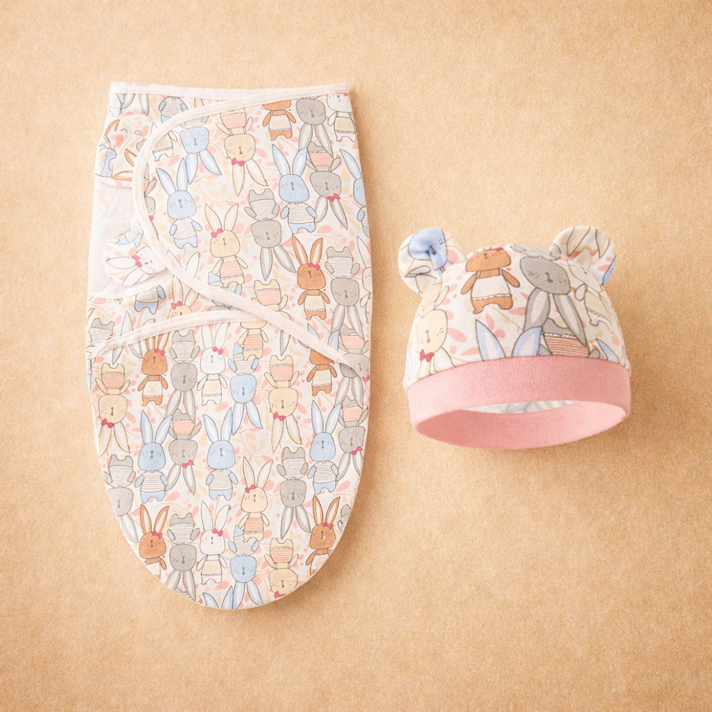 Couverture d’emmaillotage 100% coton