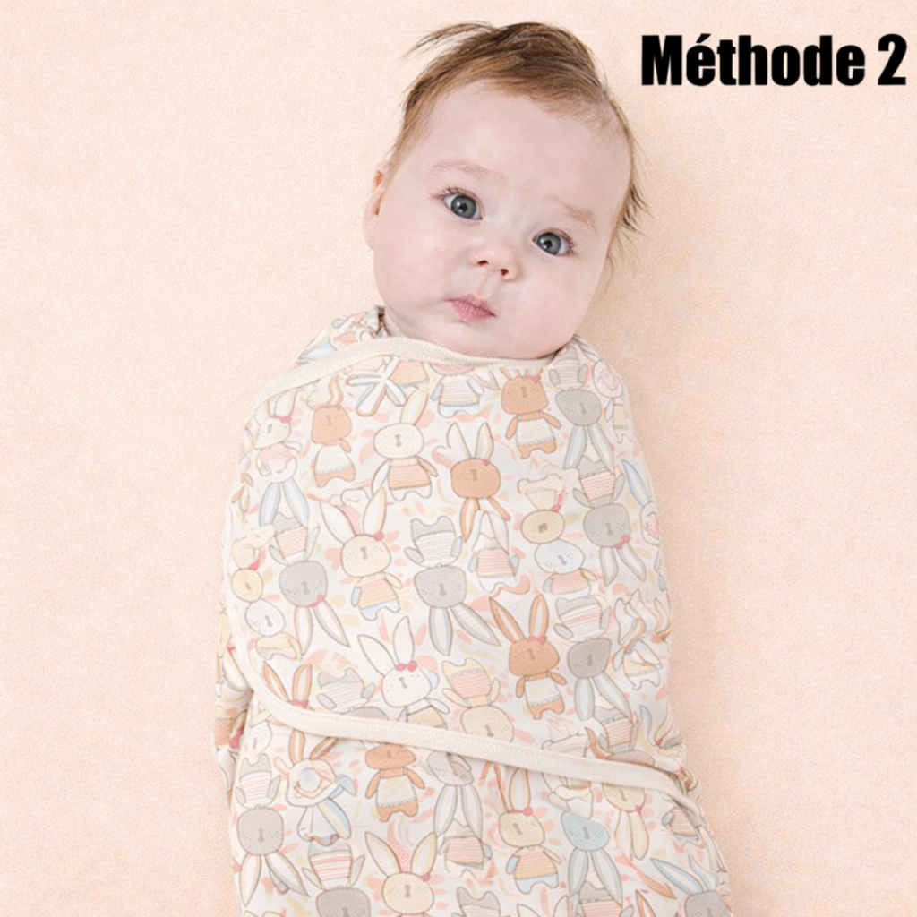 Couverture d’emmaillotage 100% coton