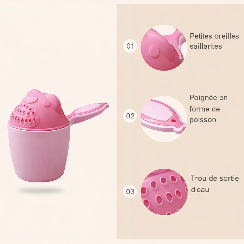 gobelet de shampoing