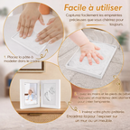 Kit d’empreintes personnalisé en bois