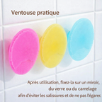 Brosse de bain en silicone