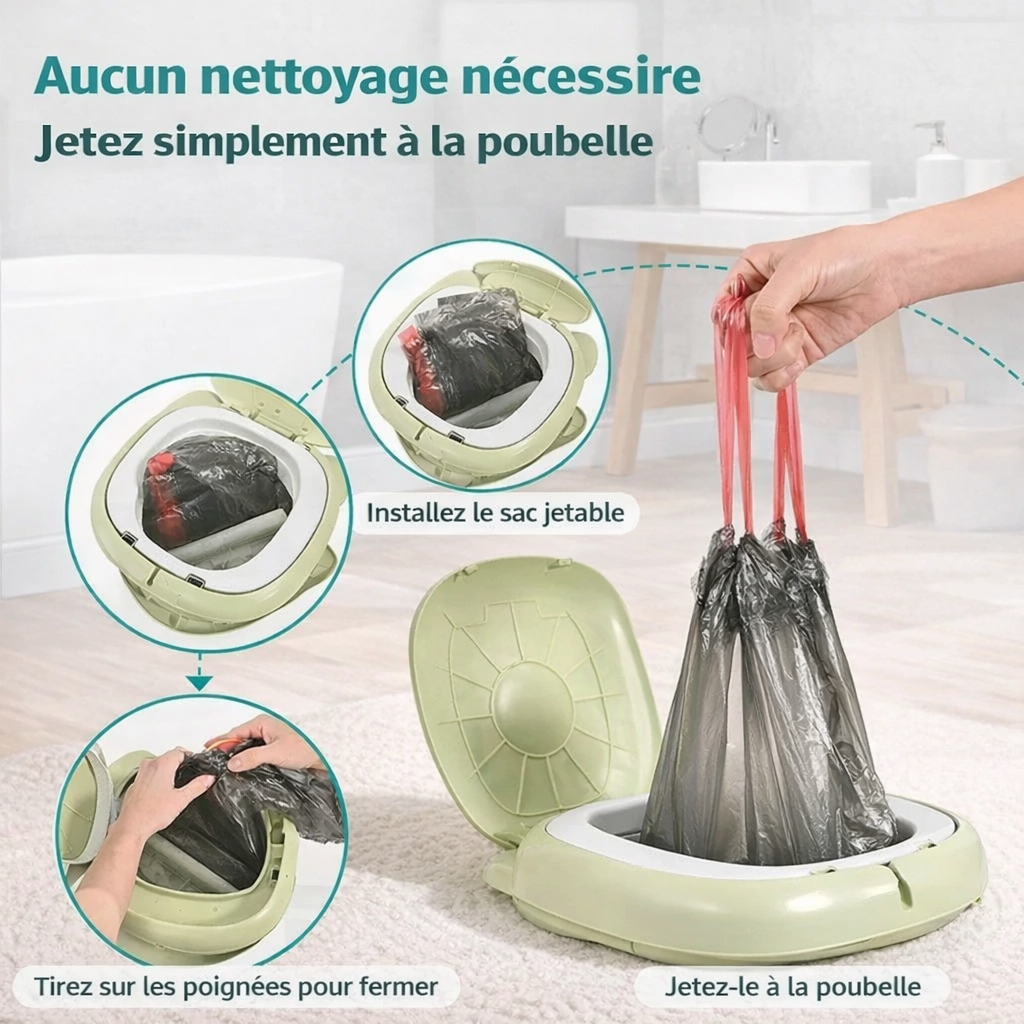 Pot pliable