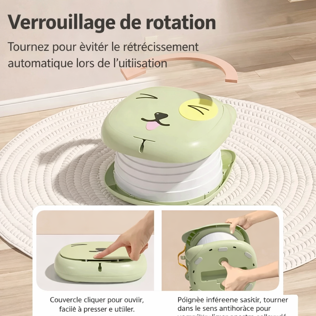 Pot pliable