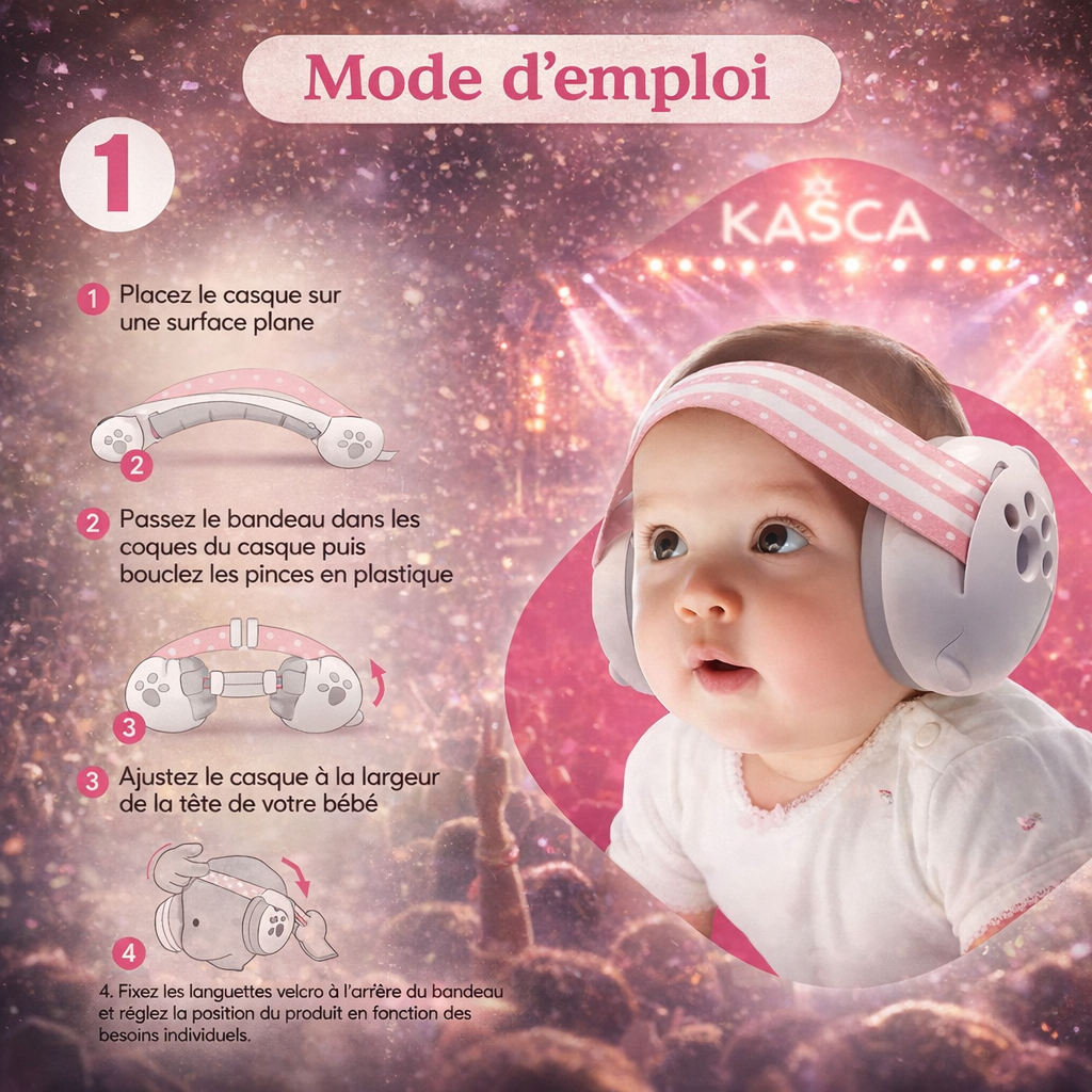 Casque antibruit 2 en 1