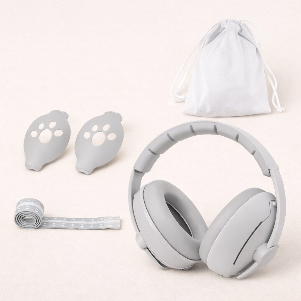 Casque antibruit 2 en 1