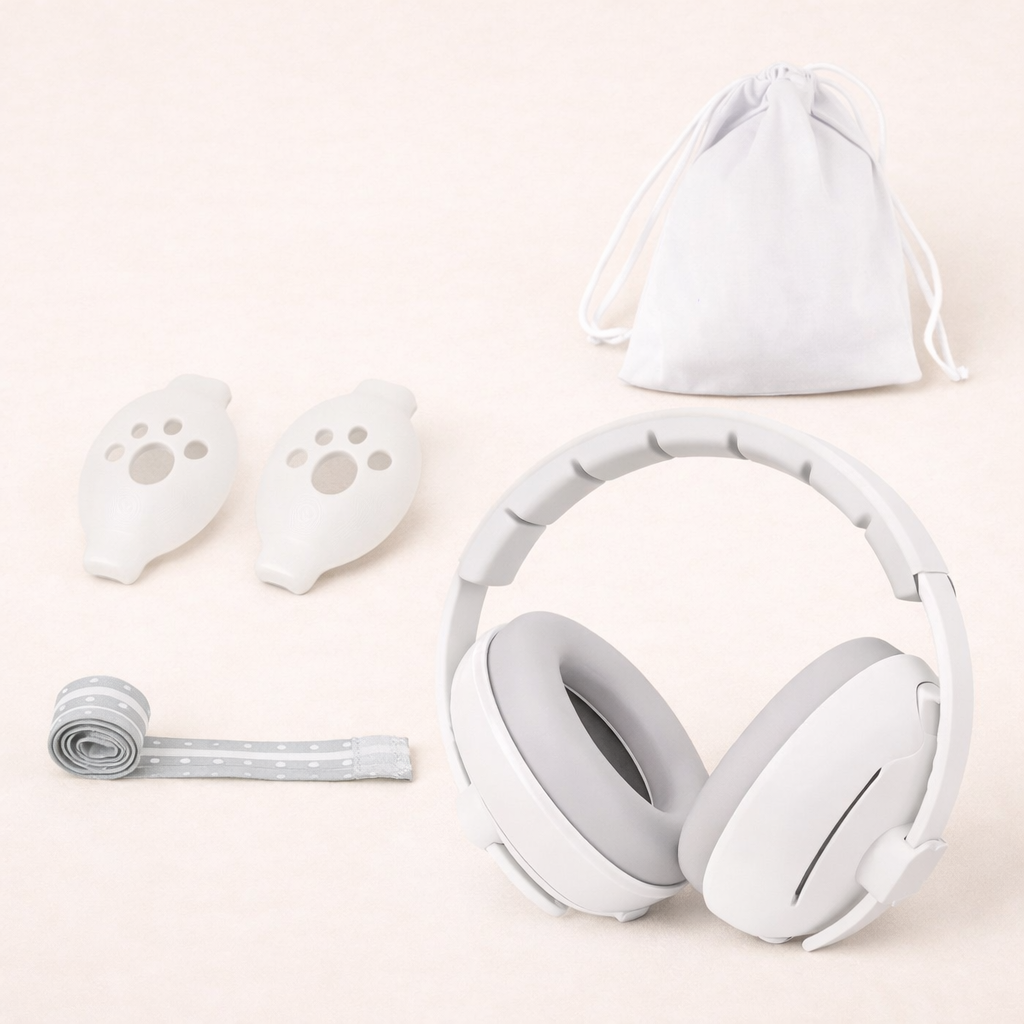 Casque antibruit 2 en 1