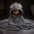 Serviette de bain à capuche