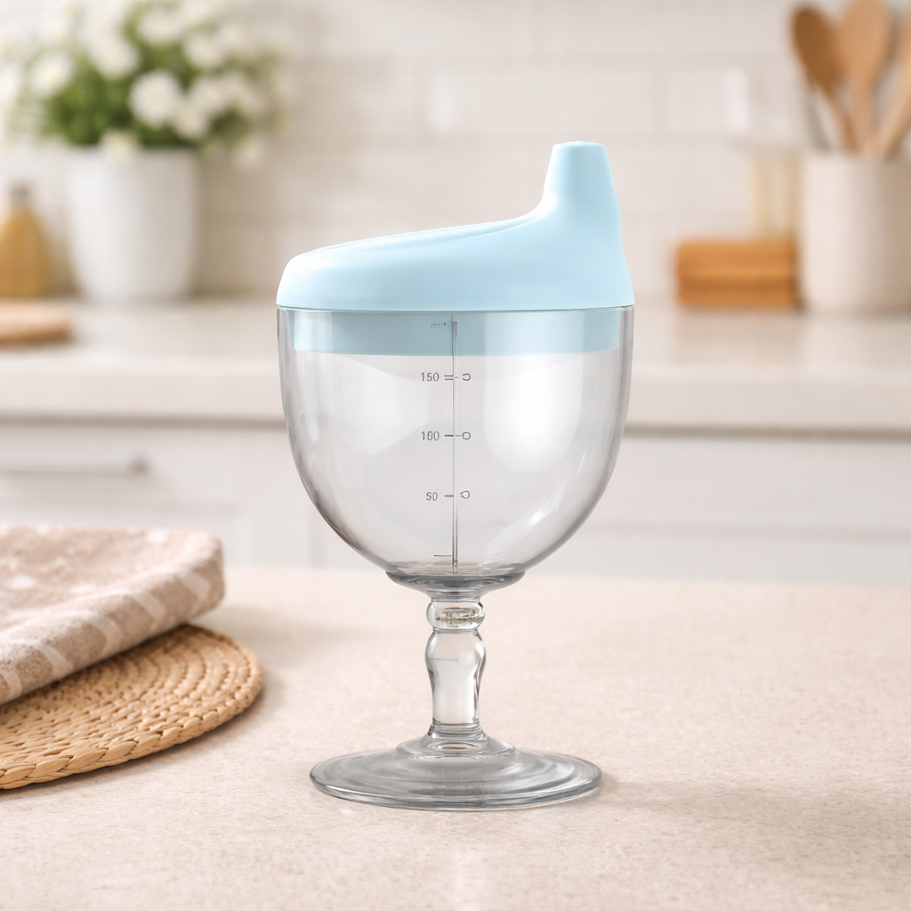 Verre à pied bec verseur 150ml