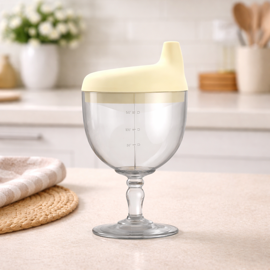 Verre à pied bec verseur 150ml