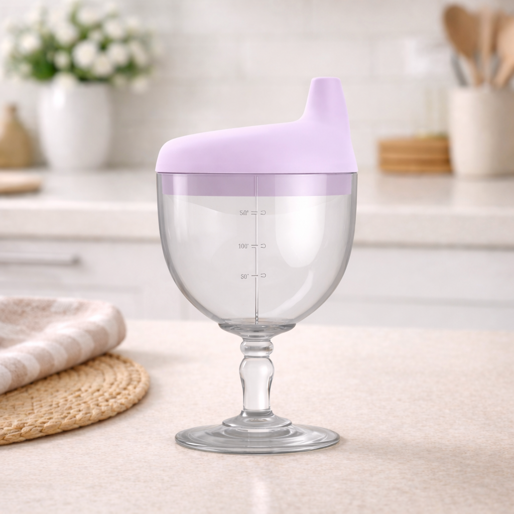 Verre à pied bec verseur 150ml