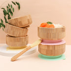 Set Repas 4 Pièces en bambou