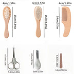 Ensemble de soins quotidiens en bois