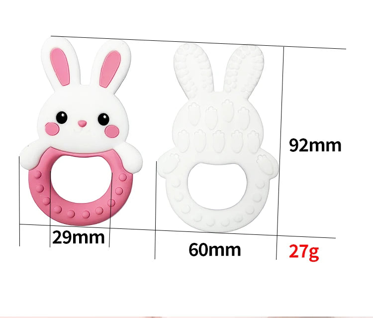 Anneau de dentition en silicone