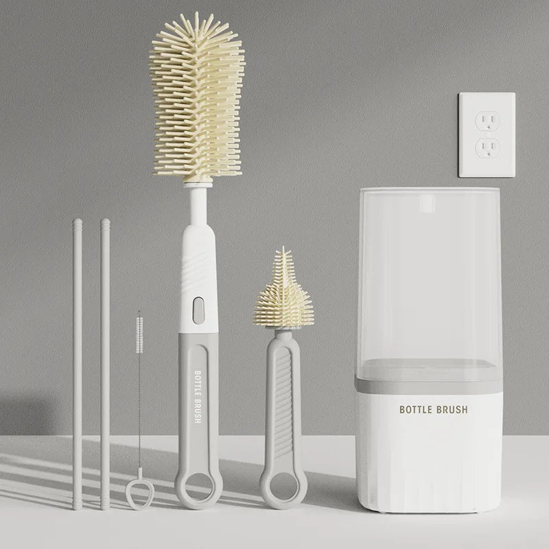 Ensemble de brosse portable