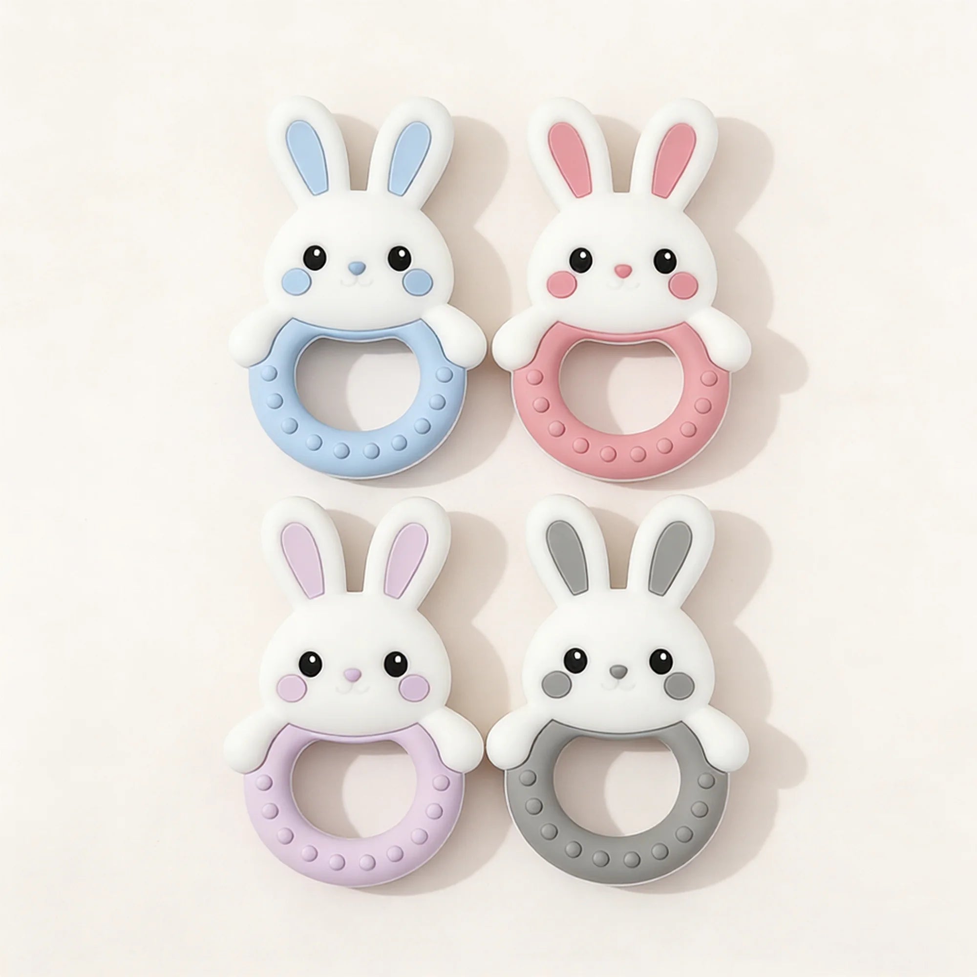 Anneau de dentition en silicone