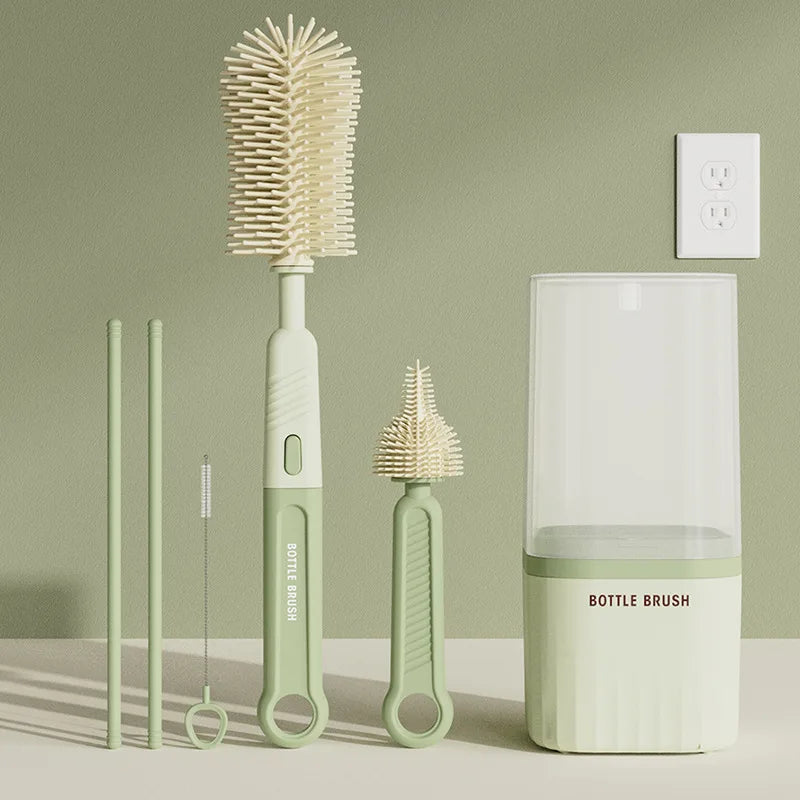 Ensemble de brosse portable