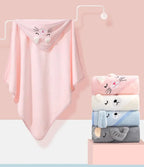 Serviette de bain à capuche
