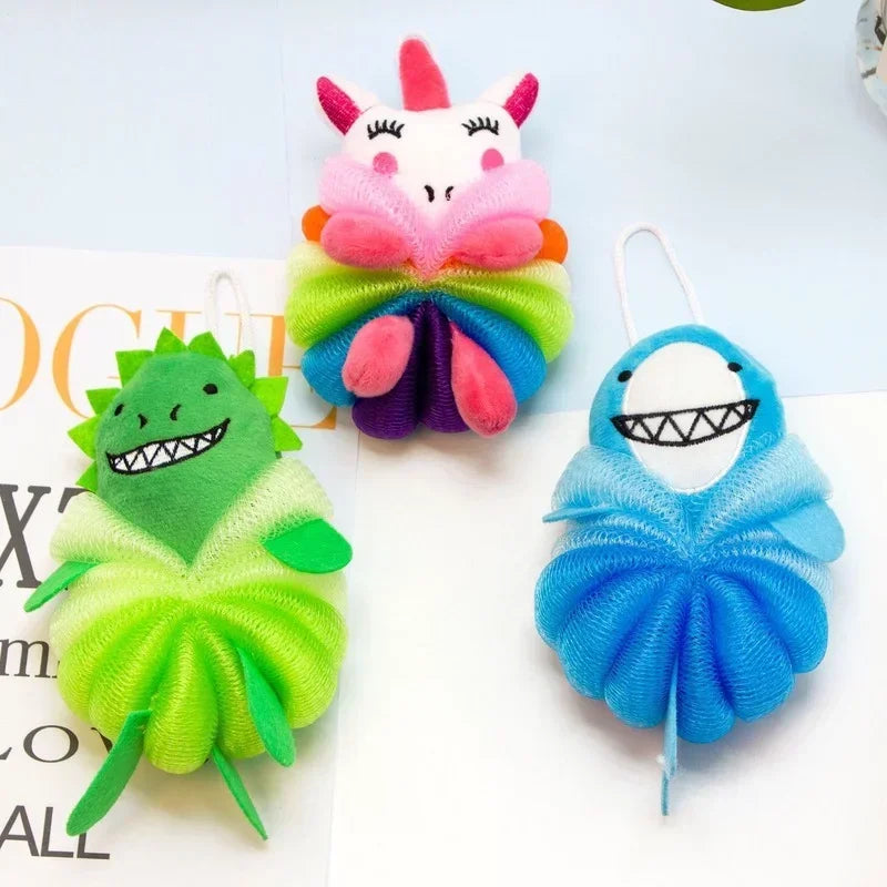 Brosse de bain Kawaii bébé sirèn