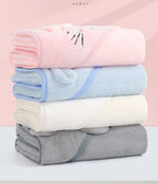 Serviette de bain à capuche