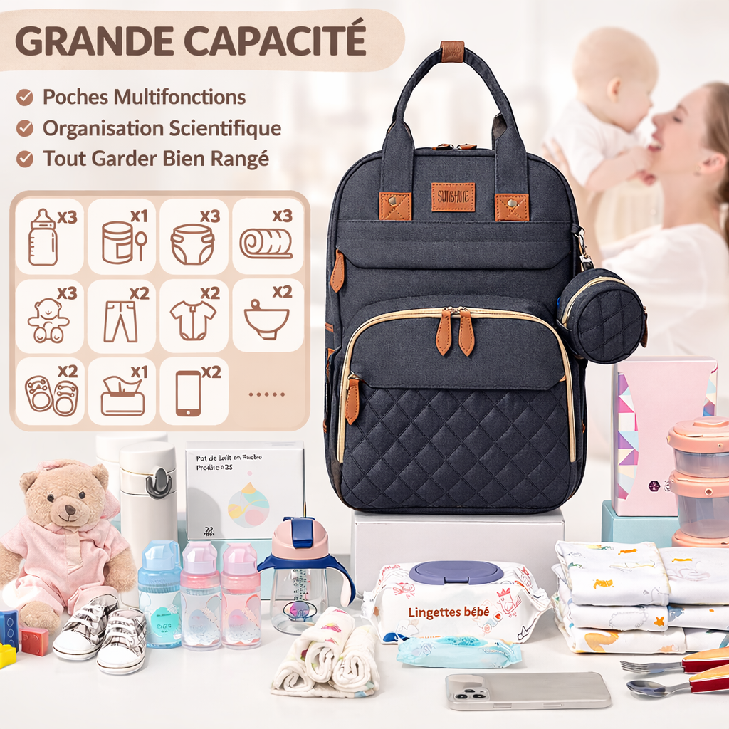 Sac à dos bébé nomade 3-en-1™