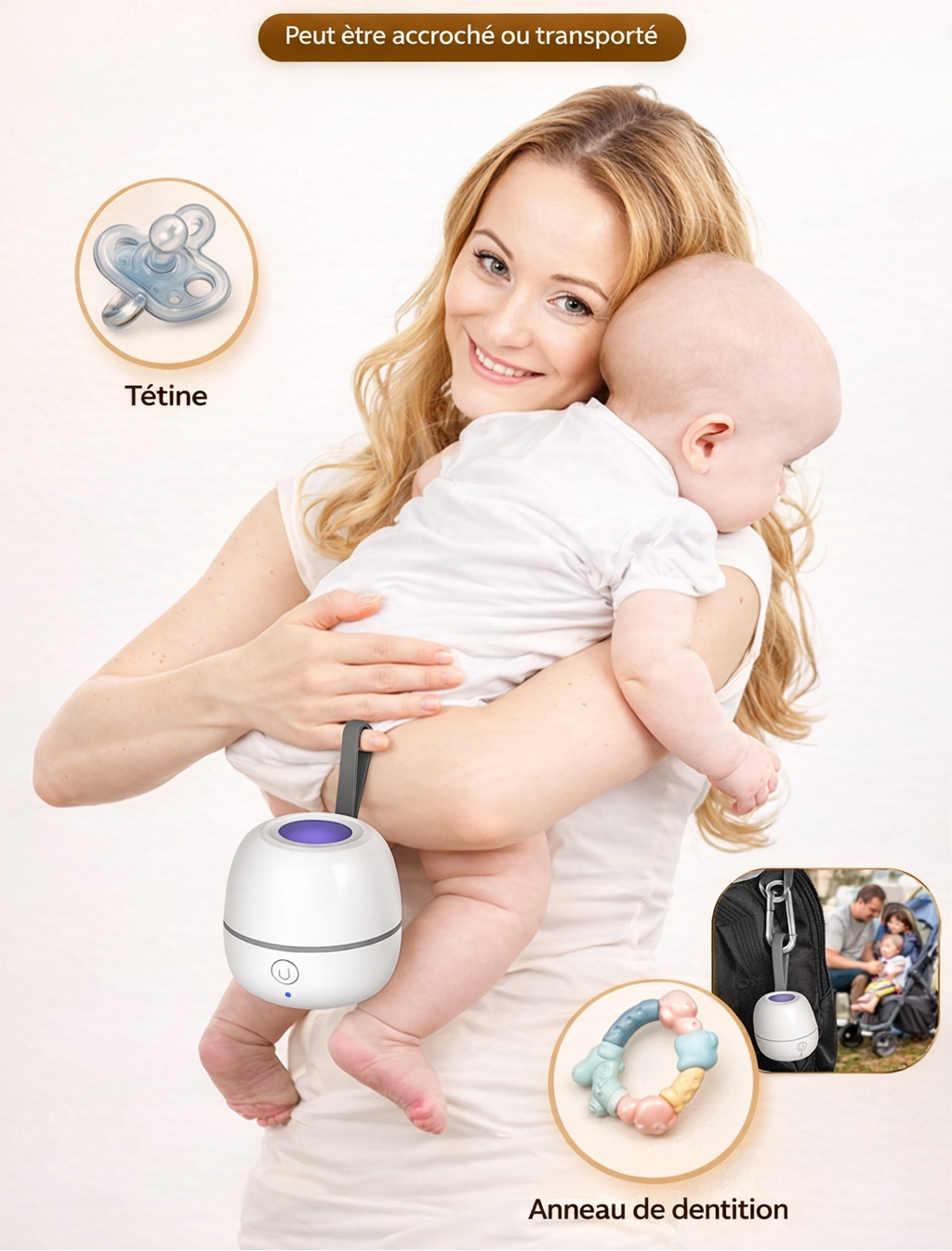 Stérilisateur de Tétine Portable UV